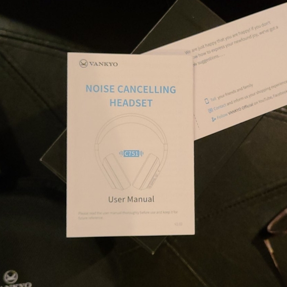 Noice Canceling Headset VANKYO C751 HEADSET - Picture 8 of 11